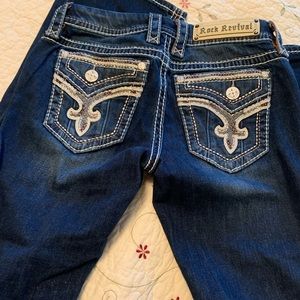 NWOT ROCK REVIVAL EVELLA BOOT CUT 26/33